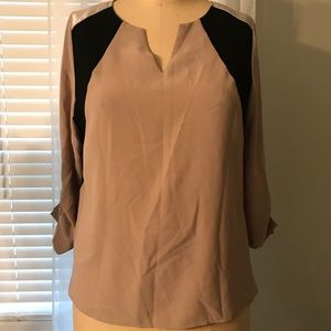 Lane Bryant pieced shoulder tunic